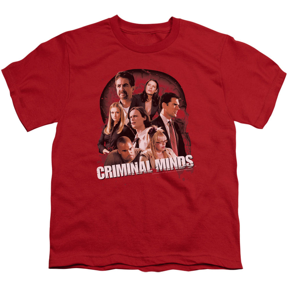Criminal Minds Brain Trust Licensed Kid's T-Shirt (Ages 4-7) SM-LG