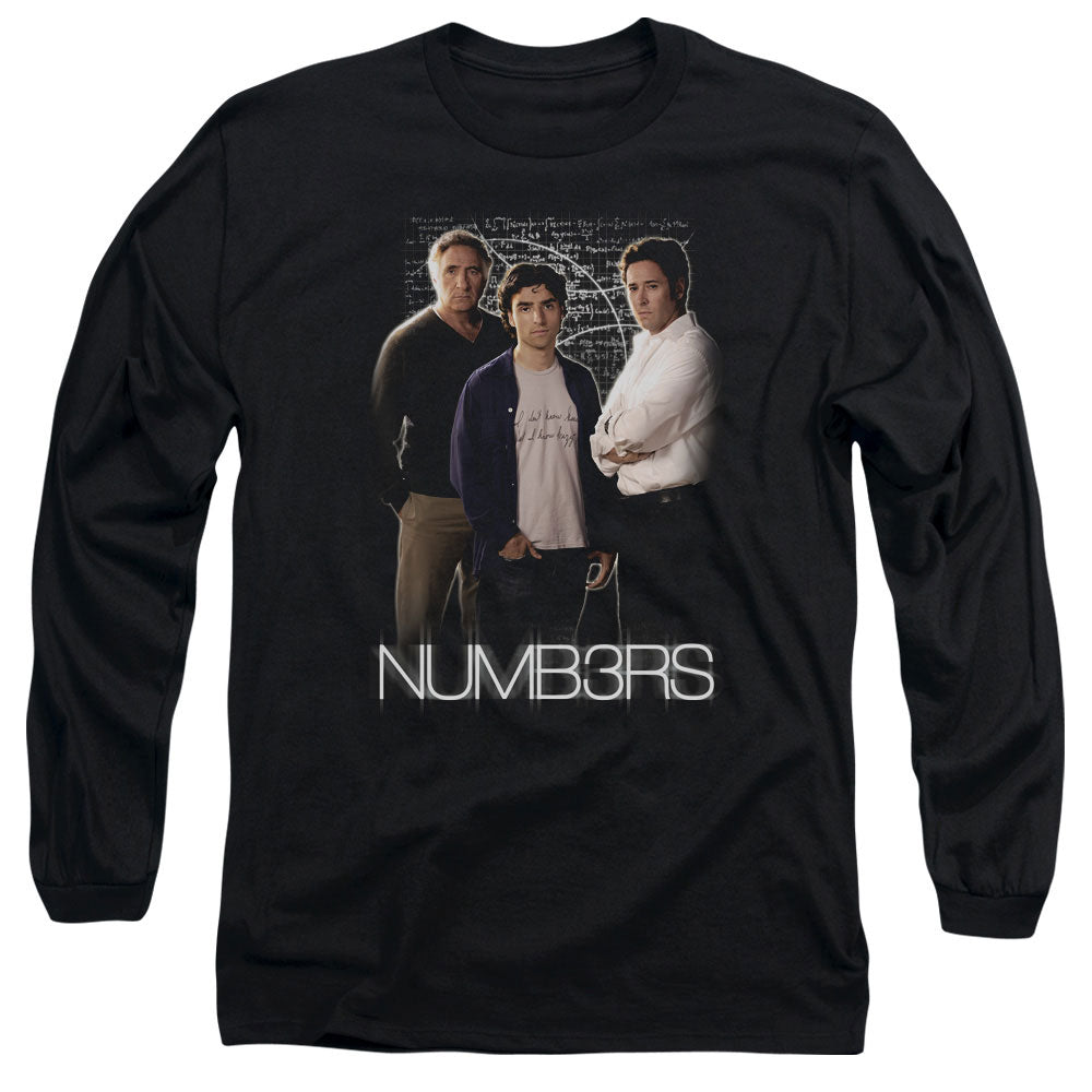 Numbers Equations Licensed Adult Unisex Long Sleeve T-Shirt LG