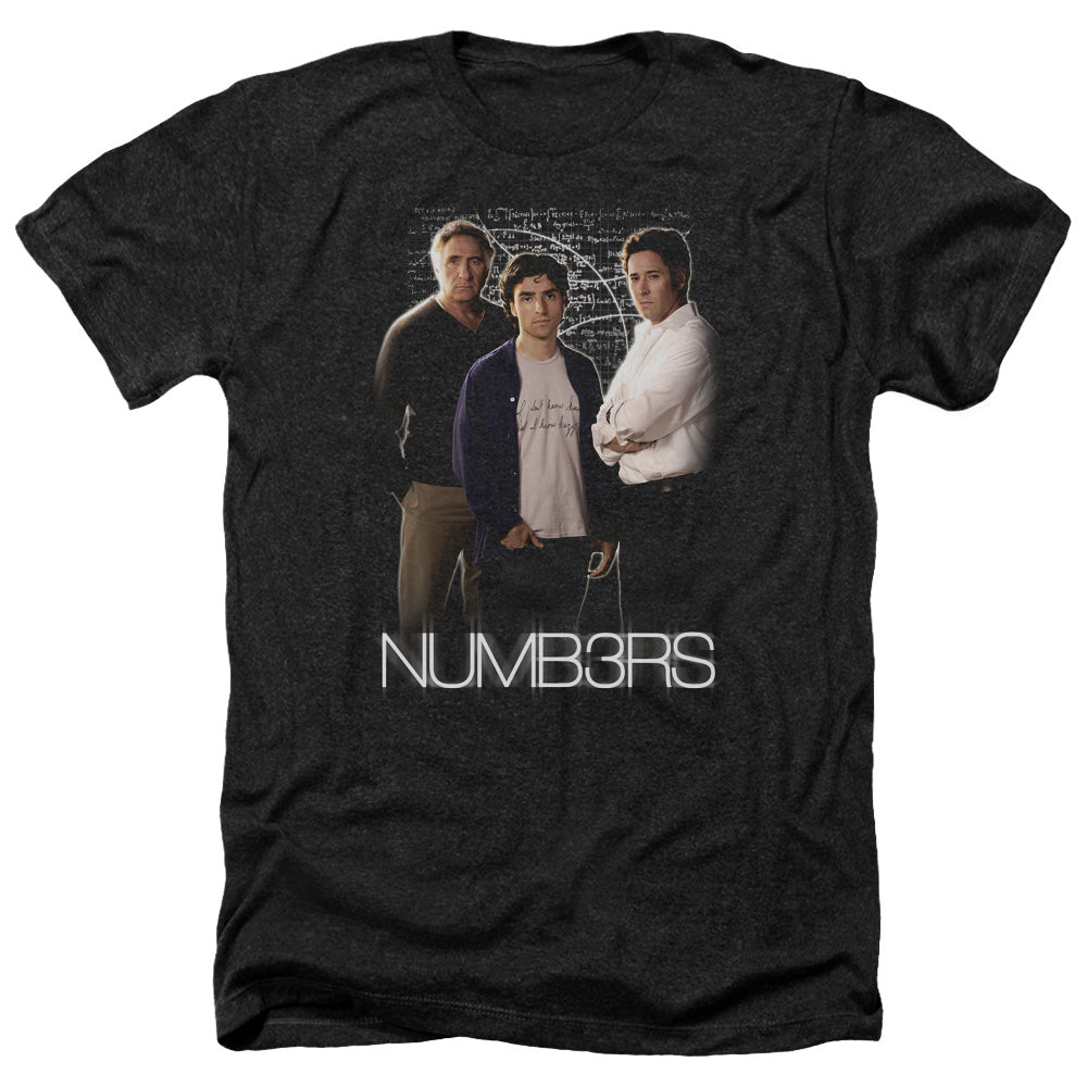 Numbers Equations Licensed Adult Unisex T-Shirt Heather Tee LG