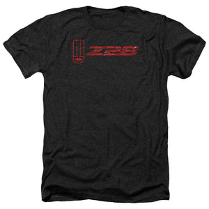 AN OFFCIALLY LICENSED CHEVROLET THE Z28 MEN'S HEATHER T-SHIRT CHARCOAL