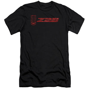 AN OFFCIALLY LICENSED CHEVROLET THE Z28 MEN'S PREMIUM SLIM FIT T-SHIRT BLACK