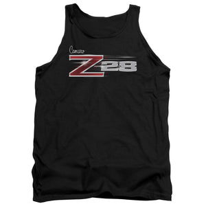 AN OFFCIALLY LICENSED CHEVROLET Z28 LOGO ADULT UNISEX TANK TOP BLACK
