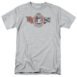 AN OFFCIALLY LICENSED CHEVROLET GENTLEMENS RACER MEN'S REGULAR FIT T-SHIRT ATHLETIC HEATHER