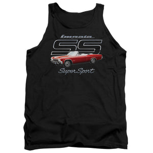 AN OFFCIALLY LICENSED CHEVROLET IMPALA SS ADULT UNISEX TANK TOP BLACK