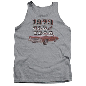 AN OFFCIALLY LICENSED CHEVROLET CAR OF THE YEAR ADULT UNISEX TANK TOP ATHLETIC HEATHER