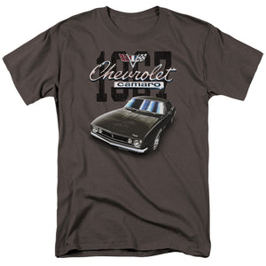 AN OFFCIALLY LICENSED CHEVROLET CLASSIC CAMARO MEN'S REGULAR FIT T-SHIRT CHARCOAL