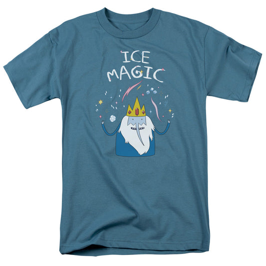 Adventure Time Ice Magic Licensed Adult Unisex T-Shirt Regular Fit Tee SM-3X