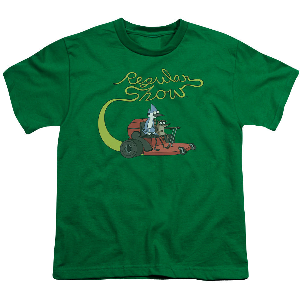 Regular Show Mower Licensed Kid's T-Shirt (Ages 4-7) SM-XL
