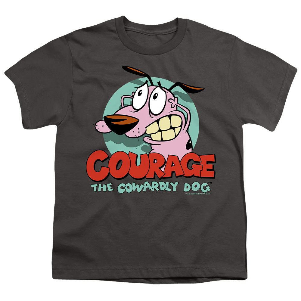 Courage The Cowardly Dog Courage Licensed Kid's T-Shirt (Ages 4-7) XS-XL