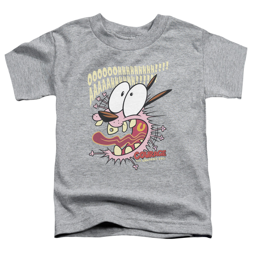 Courage The Cowardly Dog Scaredy Dog Licensed Toddler T-Shirt SM-LG