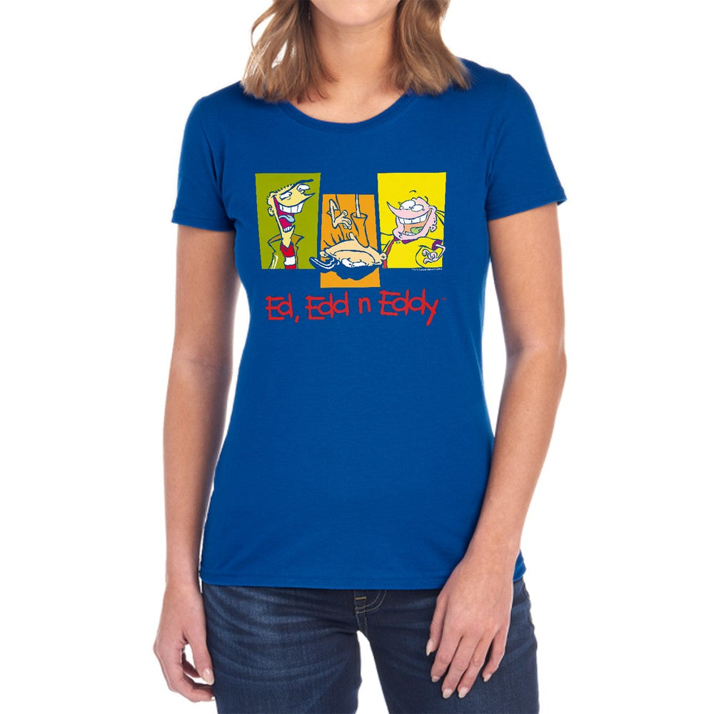 Ed Edd Eddy 3 Eds Licensed Women's T-Shirt Regular Fit SM-2X