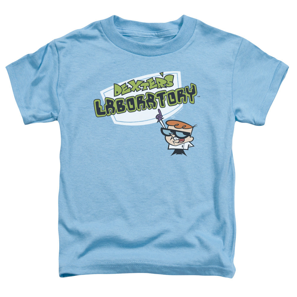 Dexters Laboratory Logo Licensed Toddler T-Shirt SM-LG