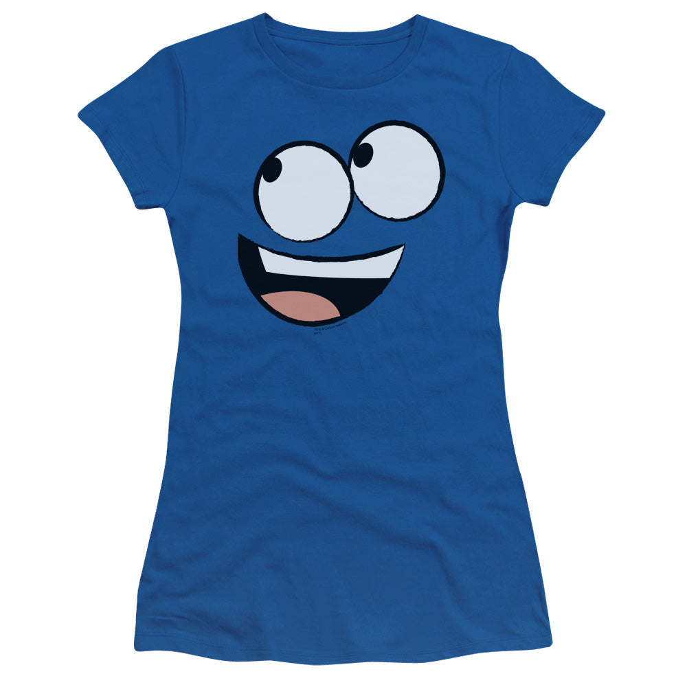 Fosters Blue Face Licensed Women's T-Shirt Juniors MD-XL