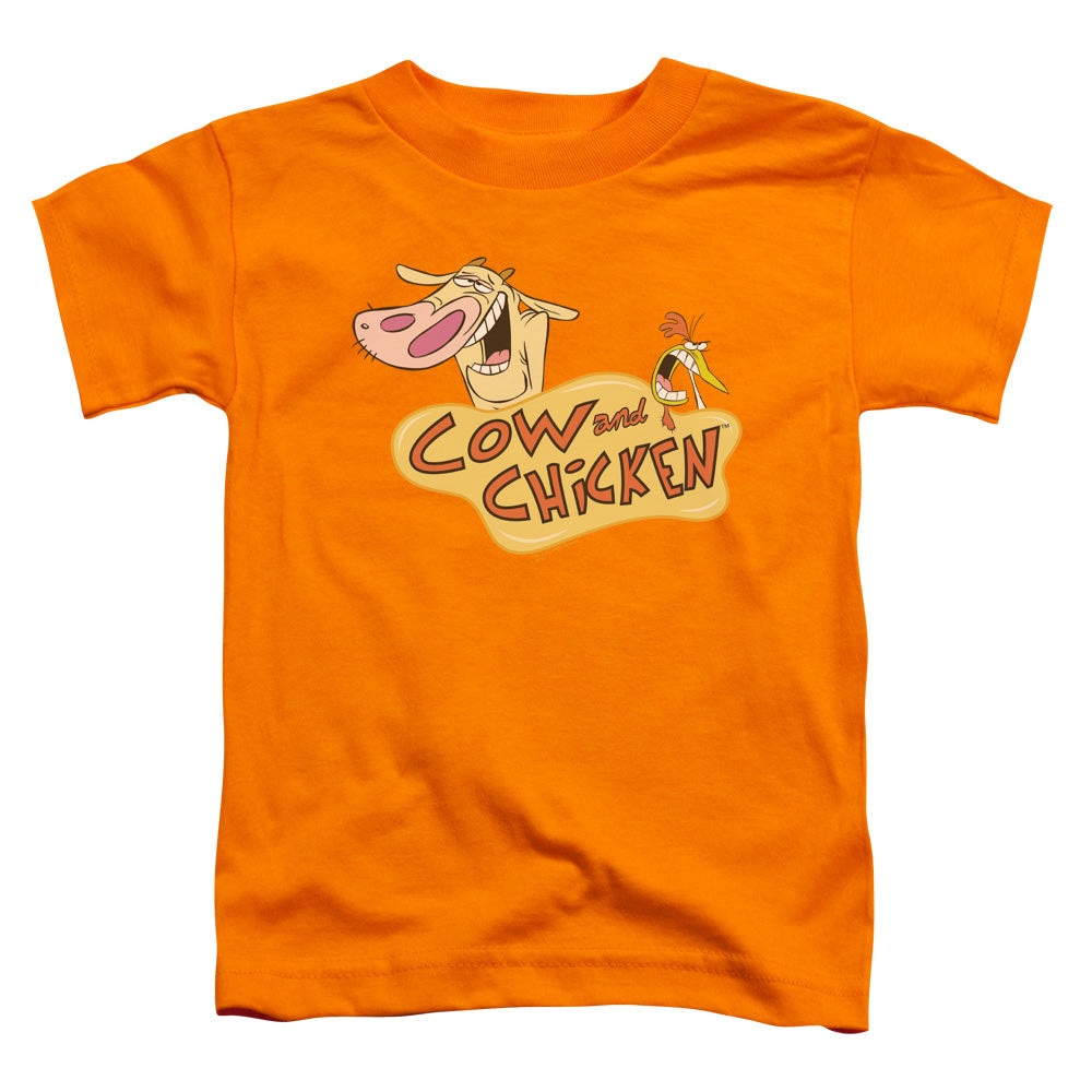 Cow & Chicken Logo Licensed Toddler T-Shirt SM-LG