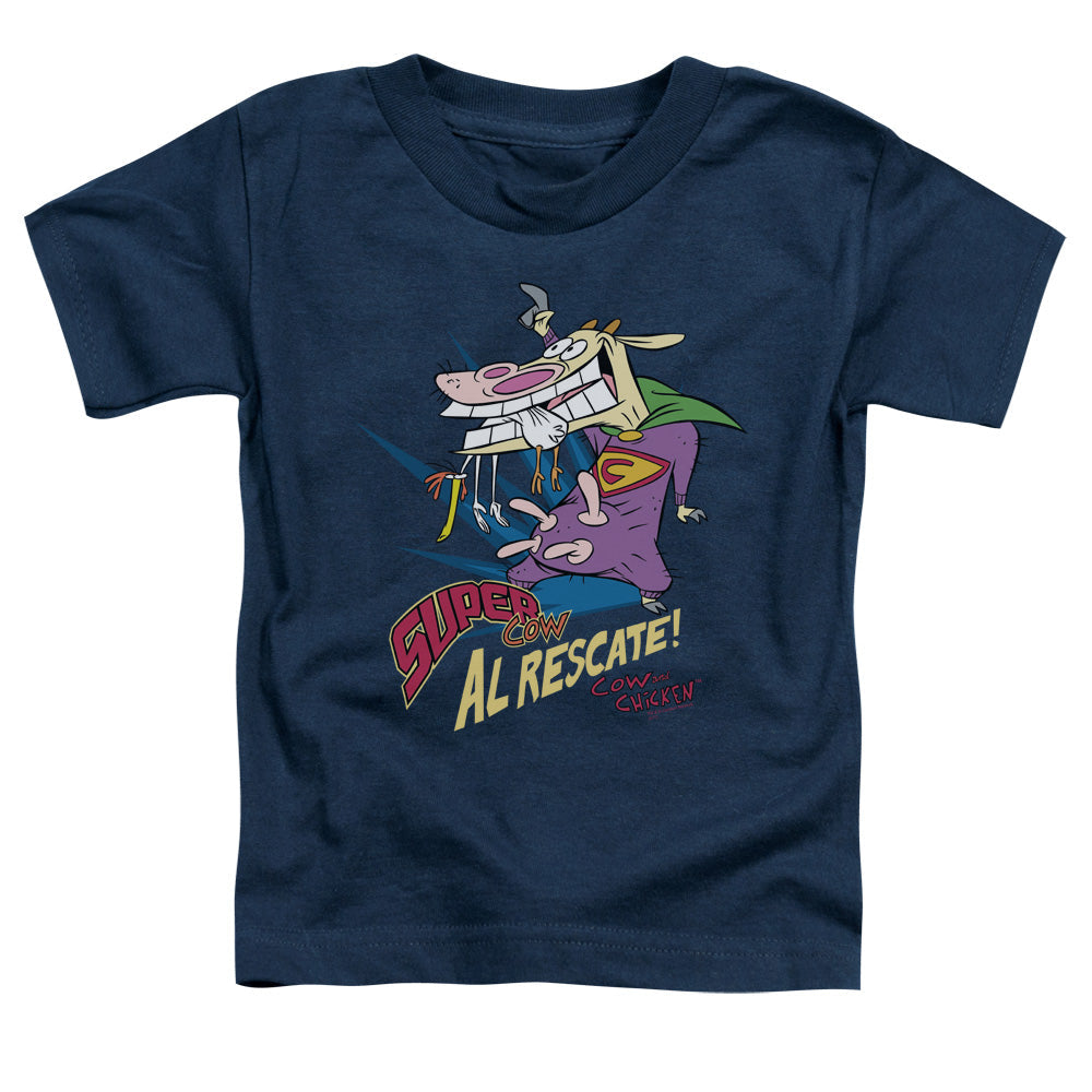 Cow & Chicken Super Cow Licensed Toddler T-Shirt SM-LG