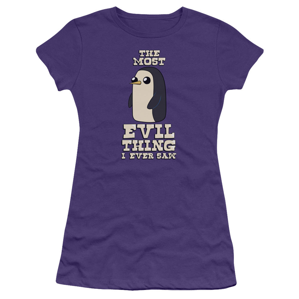 Adventure Time Evil Thing Licensed Women's T-Shirt Juniors LG