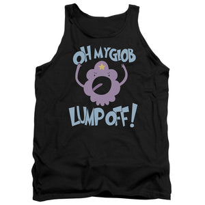 AN OFFCIALLY LICENSED ADVENTURE TIME LUMP OFF ADULT UNISEX TANK TOP BLACK