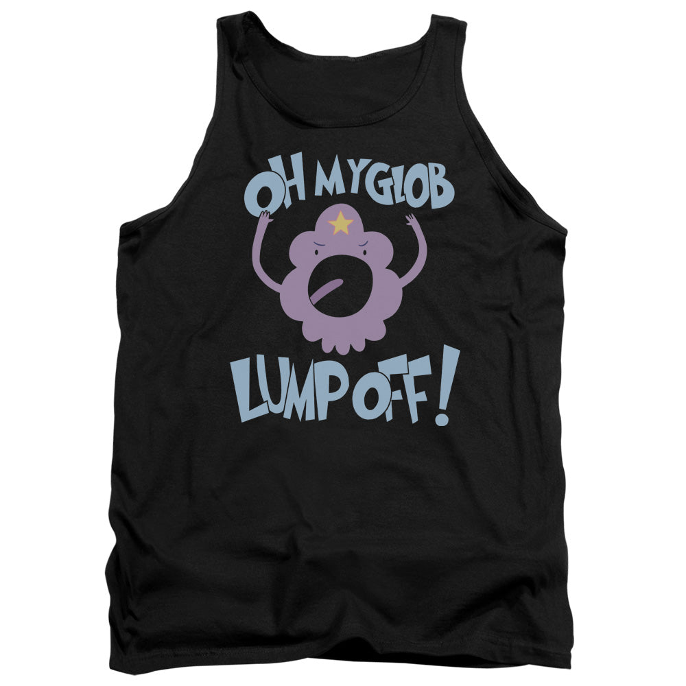 AN OFFCIALLY LICENSED ADVENTURE TIME LUMP OFF ADULT UNISEX TANK TOP BLACK