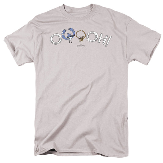 The Regular Show Ooooh Licensed Adult Unisex T-Shirt Regular Fit Tee LG-3X