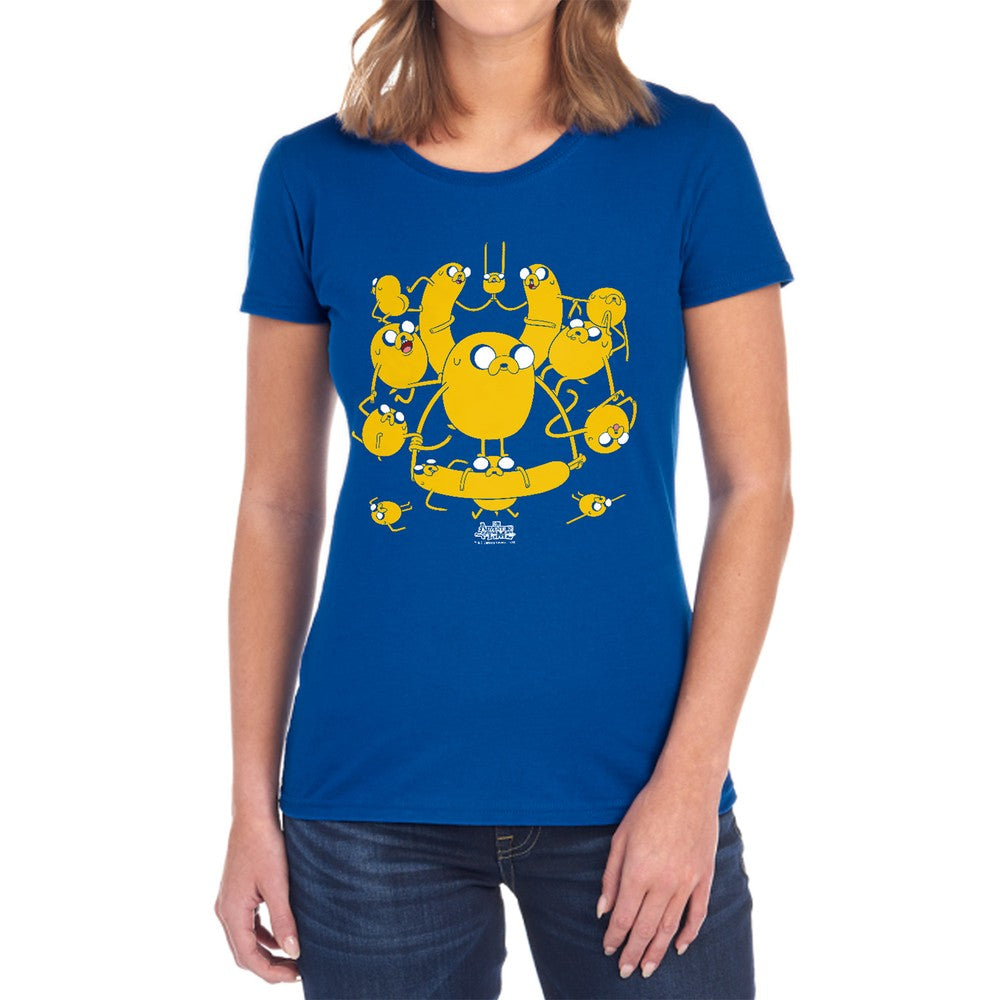 Adventure Time Jakes Licensed Women's T-Shirt Regular Fit SM-2X