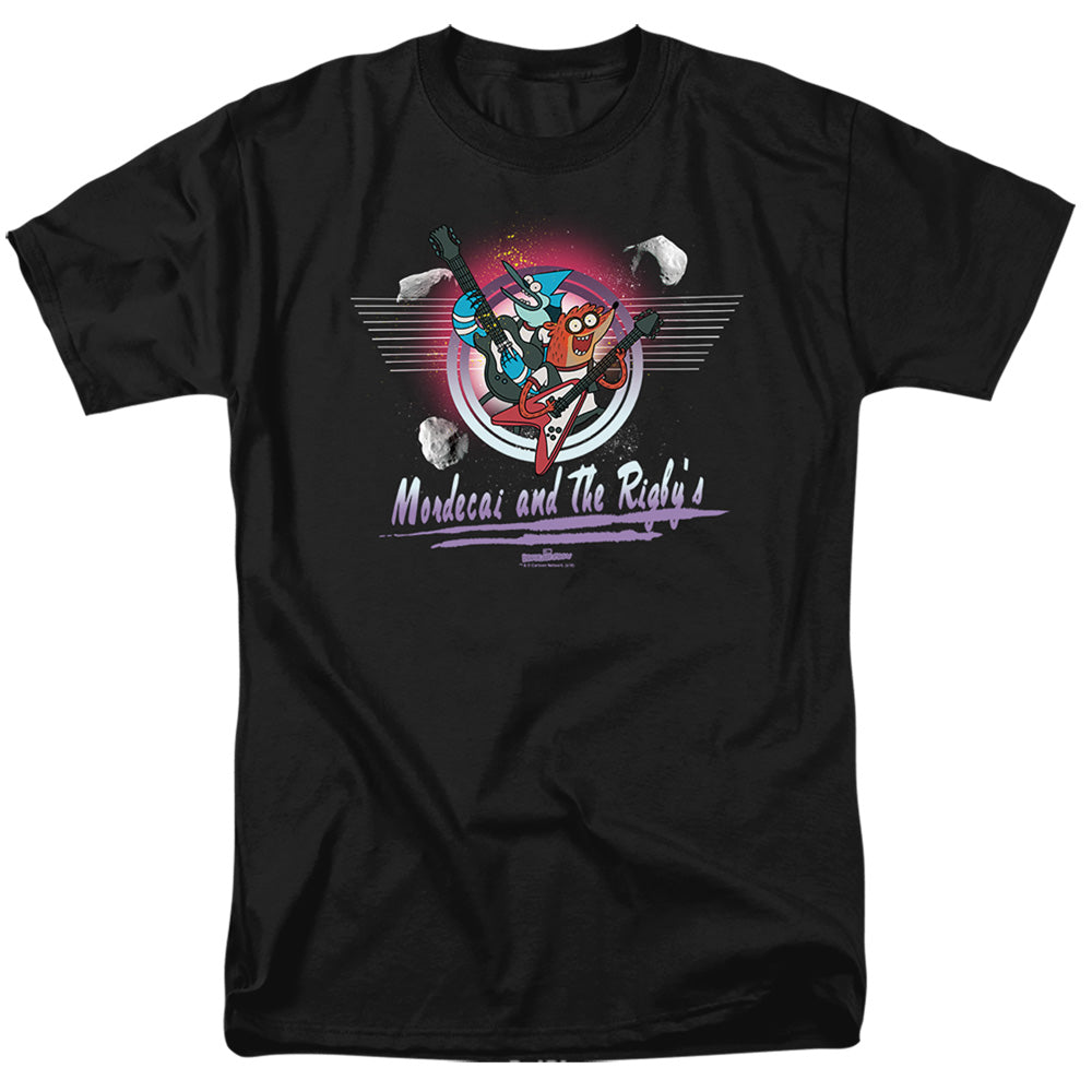 The Regular Show Mordecai & The Rigbys Licensed Adult Unisex T-Shirt SM-MD