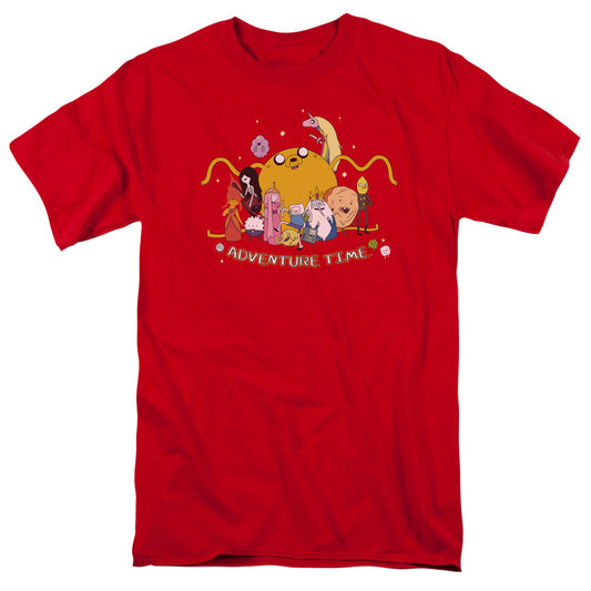 Adventure Time Outstretched Licensed Adult Unisex T-Shirt Regular Fit Tee SM