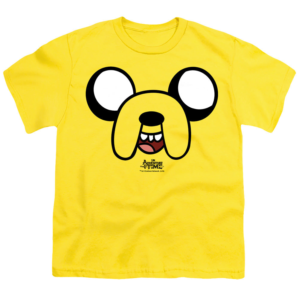 Adventure Time Jake Head Licensed Kid's T-Shirt (Ages 4-7) SM-XL