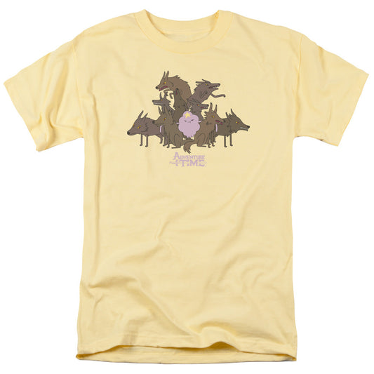 Adventure Time Lsp & Wolves Licensed Adult Unisex T-Shirt Regular Fit Tee MD-3X
