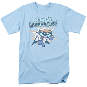 AN OFFCIALLY LICENSED DEXTERS LABORATORY WHAT DO YOU WANT MEN'S REGULAR FIT T-SHIRT LIGHT BLUE