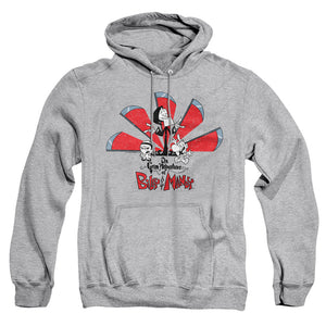 AN OFFCIALLY LICENSED GRIM ADVENTURES OF BILLY AND MANDY GRIM ADVENTURES ADULT UNISEX PULLOVER HOODIE ATHLETIC HEATHER