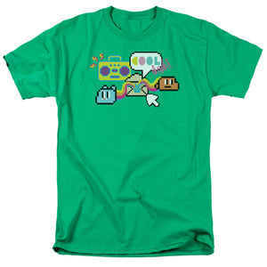 AN OFFCIALLY LICENSED AMAZING WORLD OF GUMBALL COOL OH YEAH MEN'S REGULAR FIT T-SHIRT KELLY GREEN