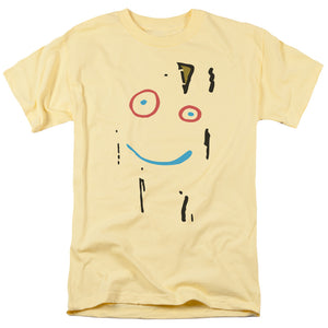 AN OFFCIALLY LICENSED ED EDD N EDDY PLANK FACE MEN'S REGULAR FIT T-SHIRT BANANA