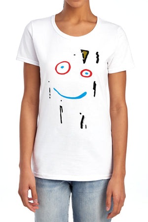 AN OFFCIALLY LICENSED ED EDD N EDDY PLANK FACE WOMEN'S REGULAR FIT T-SHIRT BANANA