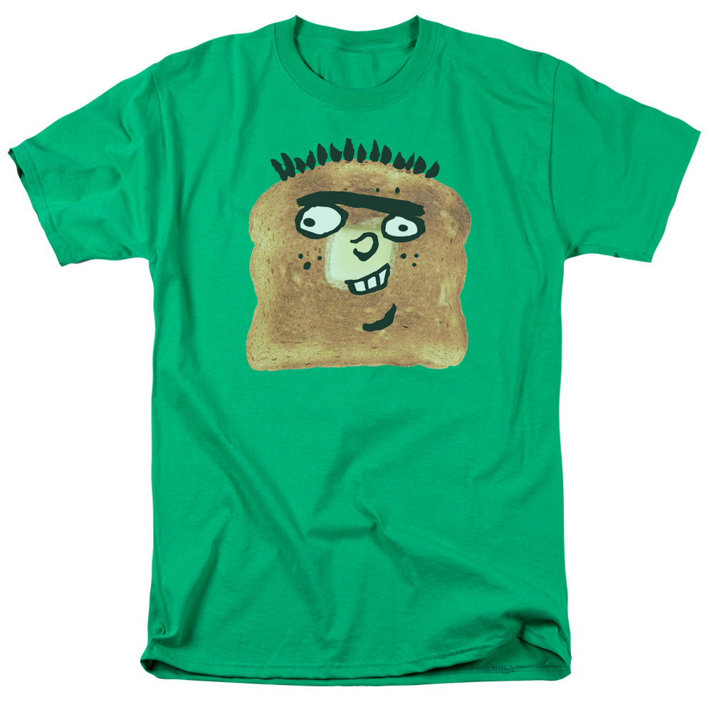 AN OFFCIALLY LICENSED ED EDD N EDDY ED TOAST MEN'S REGULAR FIT T-SHIRT KELLY GREEN
