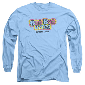 AN OFFCIALLY LICENSED DUBBLE BUBBLE BOO BOO MEN'S LONG SLEEVE T-SHIRT CAROLINA BLUE