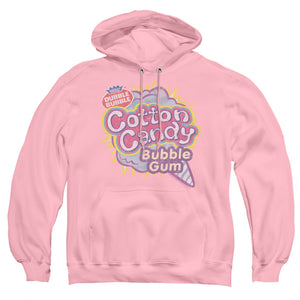 AN OFFCIALLY LICENSED DUBBLE BUBBLE COTTON CANDY ADULT UNISEX PULLOVER HOODIE PINK