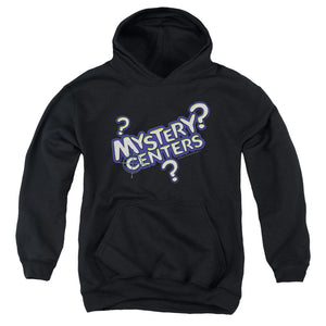 AN OFFCIALLY LICENSED DUBBLE BUBBLE MYSTERY CENTERS YOUTH HOODIE BLACK