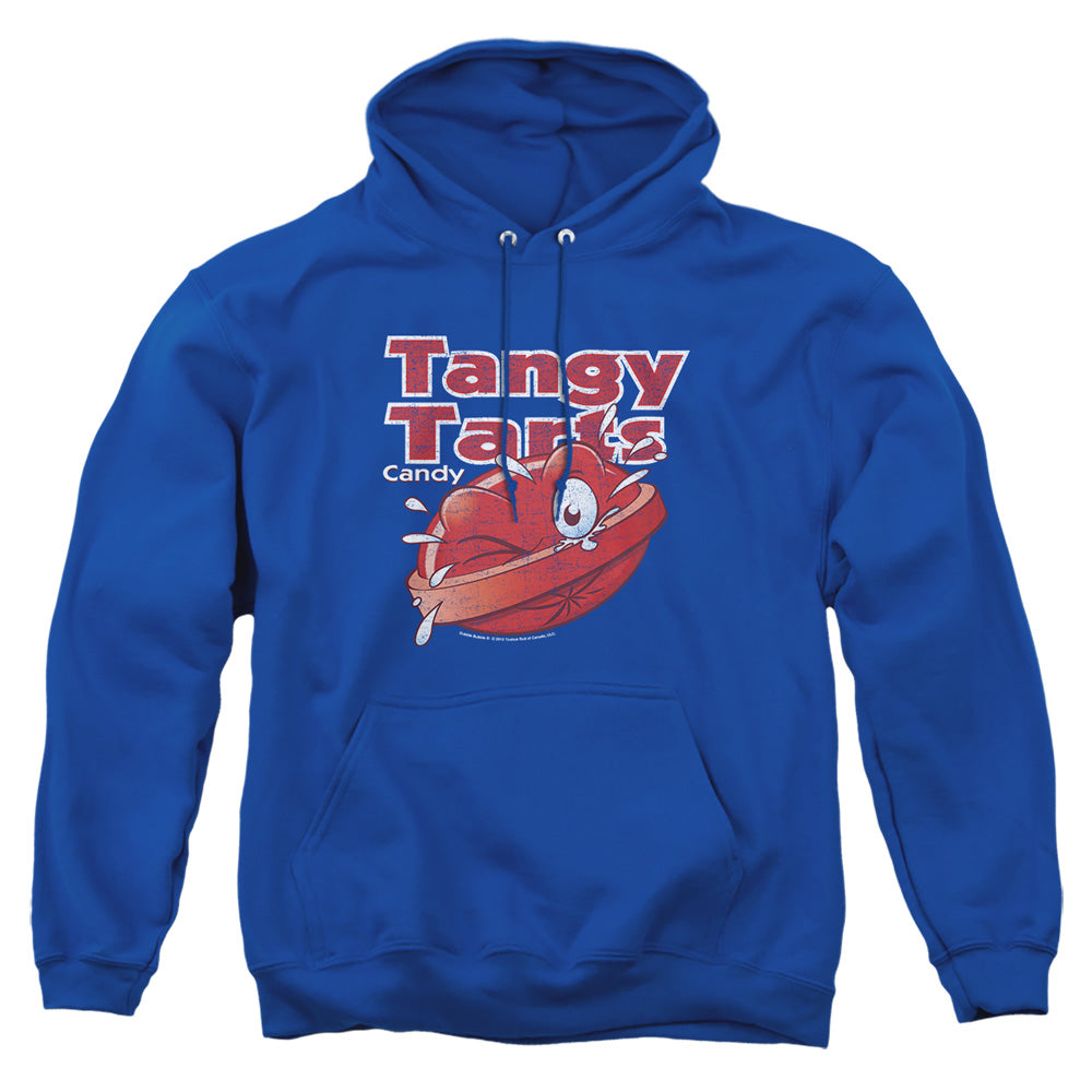 AN OFFCIALLY LICENSED DUBBLE BUBBLE TANGY TARTS ADULT UNISEX PULLOVER HOODIE ROYAL