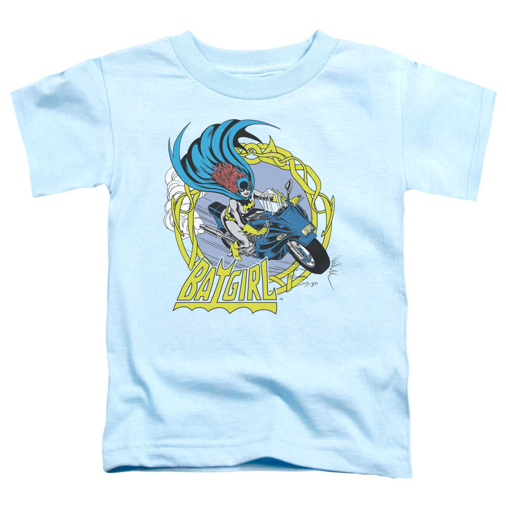 DC Batgirl Motorcycle Licensed Toddler T-Shirt SM-LG