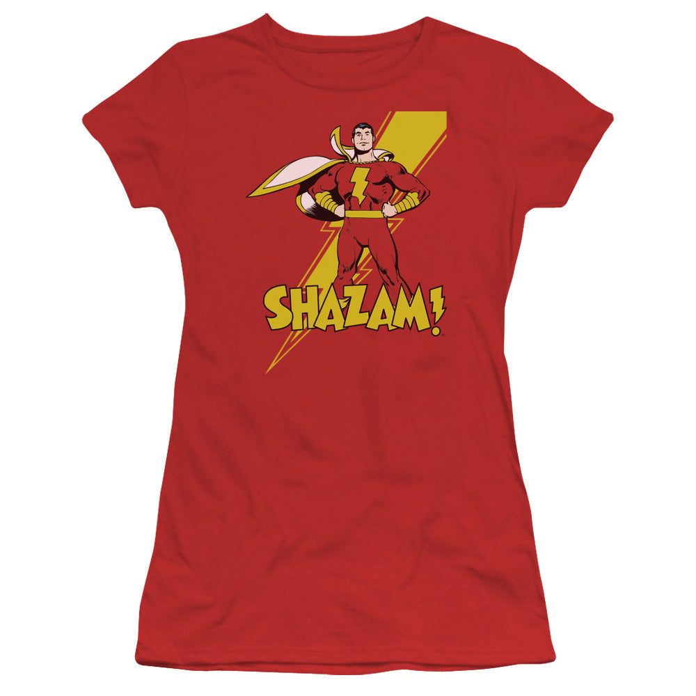 Dc Shazam Shazam Licensed Women's T-Shirt Juniors SM