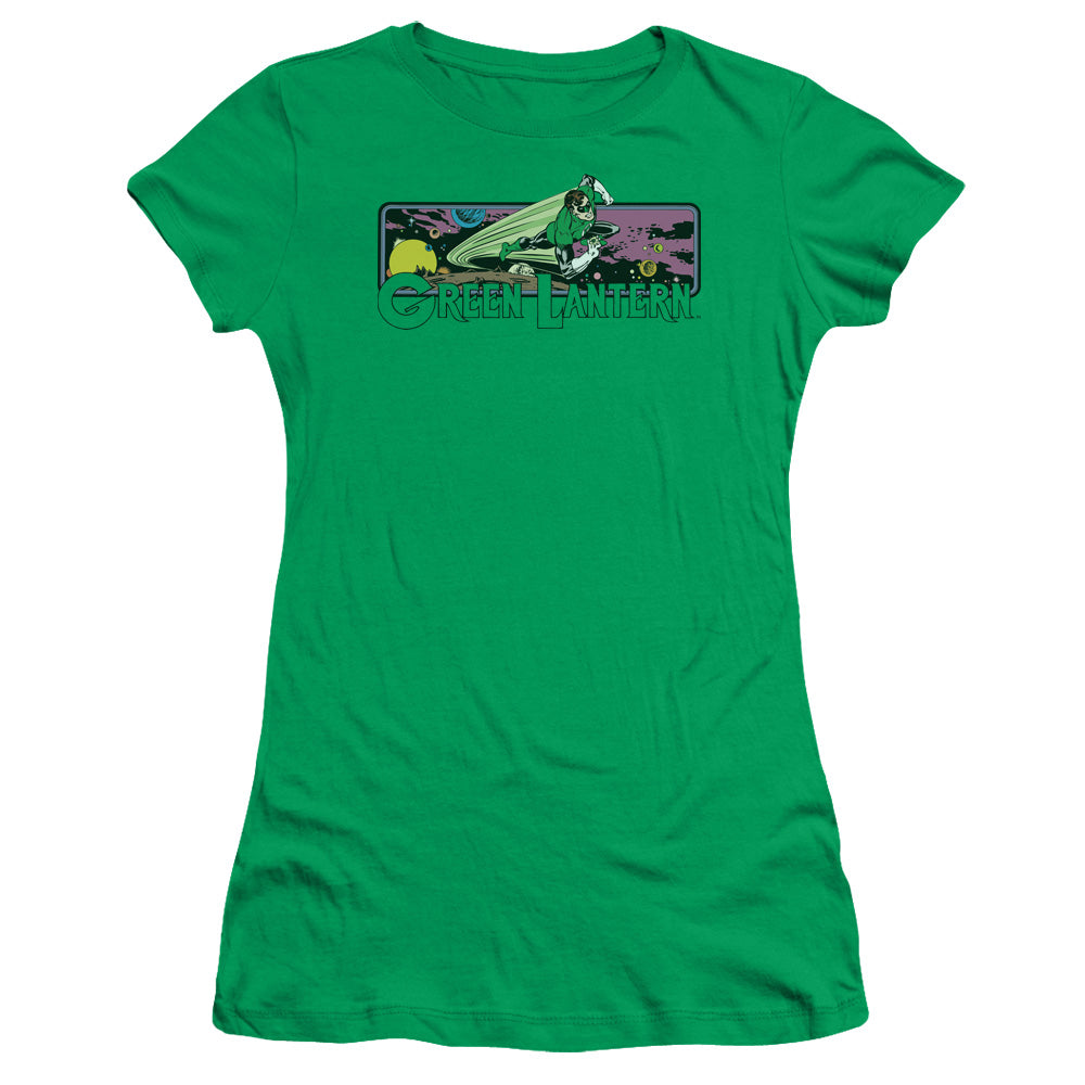 DC Green Lantern Cosmos Licensed Women's T-Shirt Juniors MD-LG