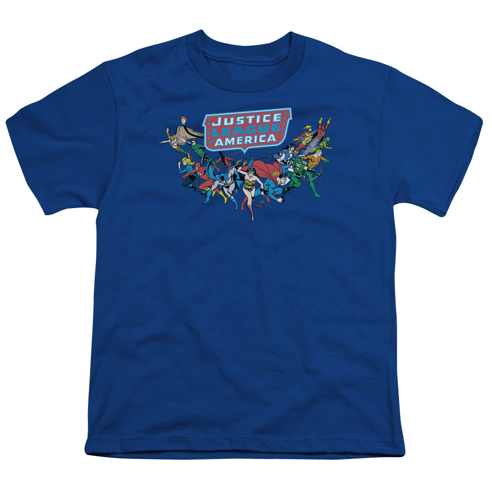 DC Here They Come Licensed Kid's T-Shirt (Ages 4-7) XS-XL