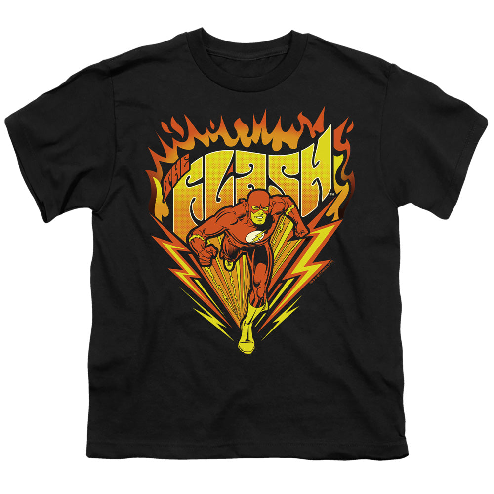 Dc Flash Blazing Speed Licensed Kid's T-Shirt (Ages 4-7) XS-XL