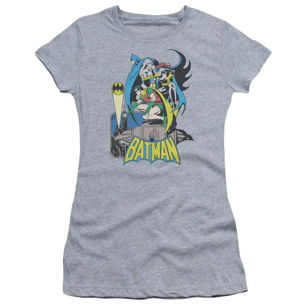 Dc Batman Heroic Trio Licensed Women's T-Shirt Juniors SM-XL
