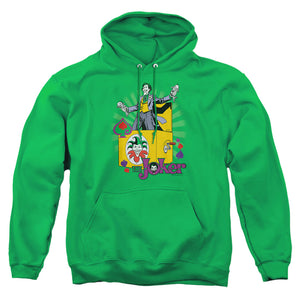 AN OFFCIALLY LICENSED DC THESE FISH ARE LOADED ADULT UNISEX PULLOVER HOODIE KELLY GREEN