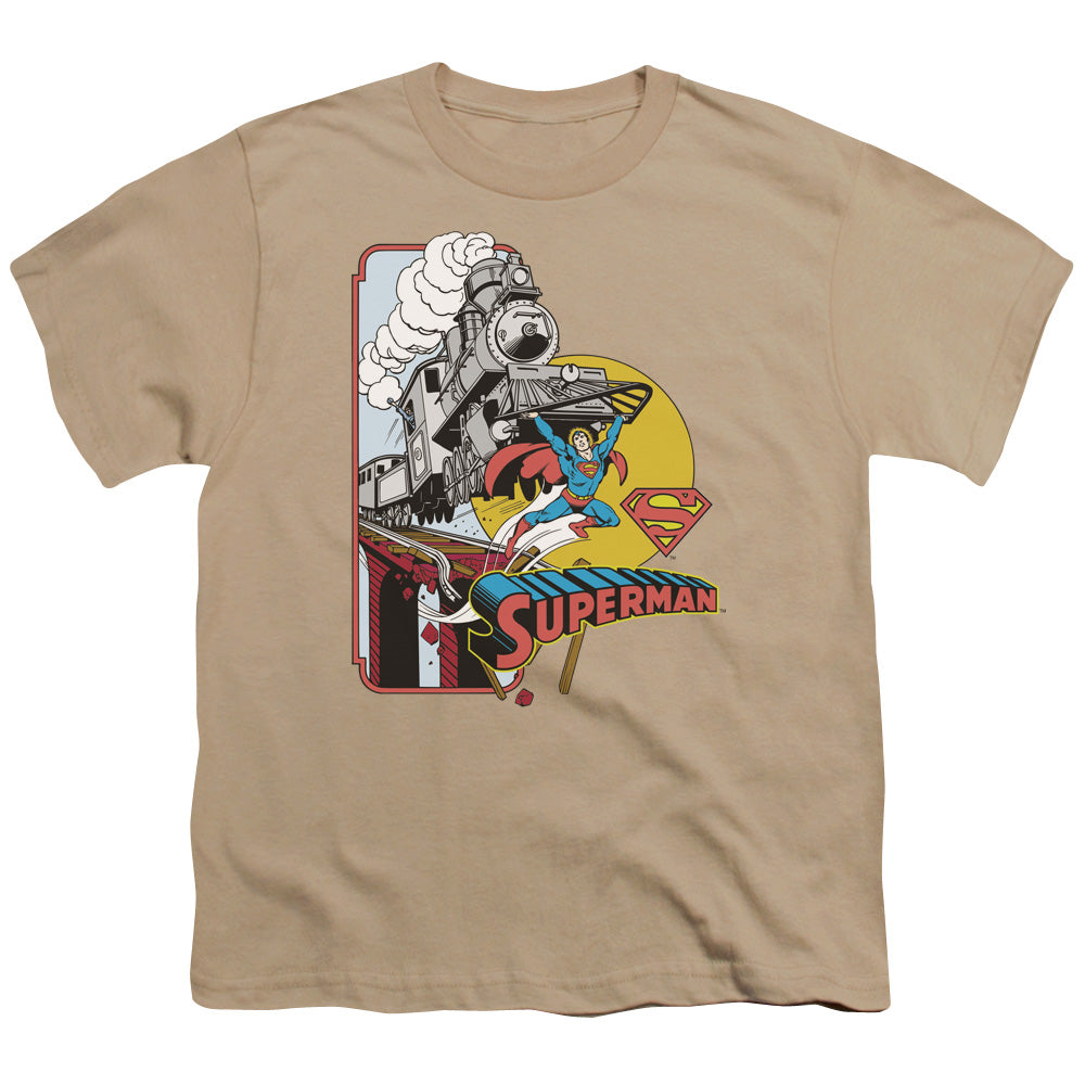DC Off The Rails Licensed Kid's T-Shirt (Ages 4-7) XL