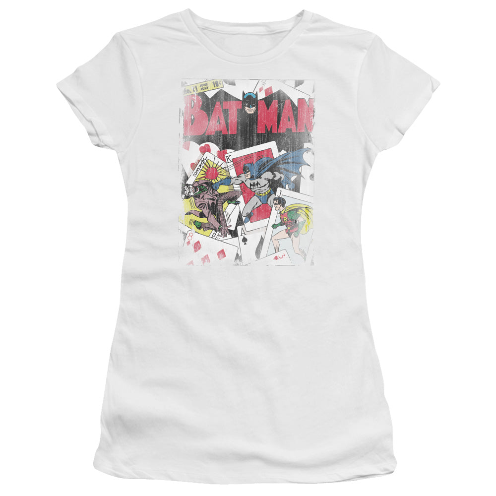 DC Number 11 Distressed Licensed Women's T-Shirt Juniors LG