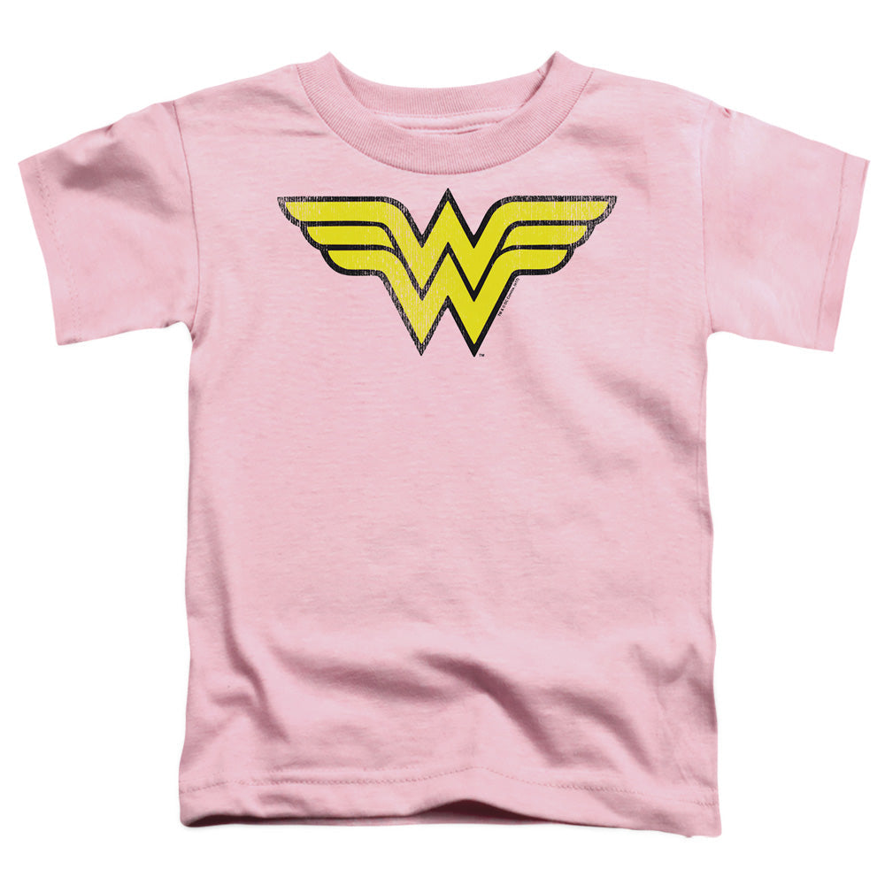 Dc Wonder Woman Ww Logo Distressed Licensed Toddler T-Shirt LG