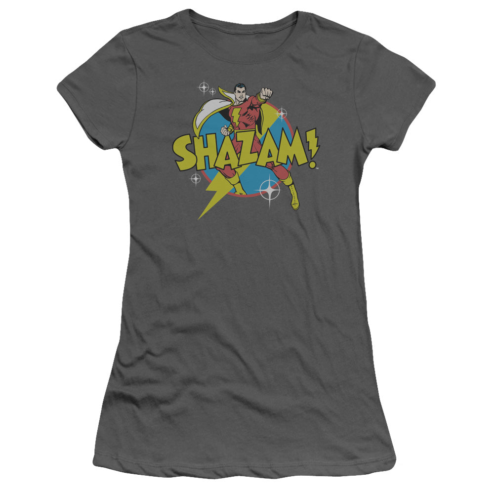 Dc Shazam Power Bolt Licensed Women's T-Shirt Juniors SM-XL