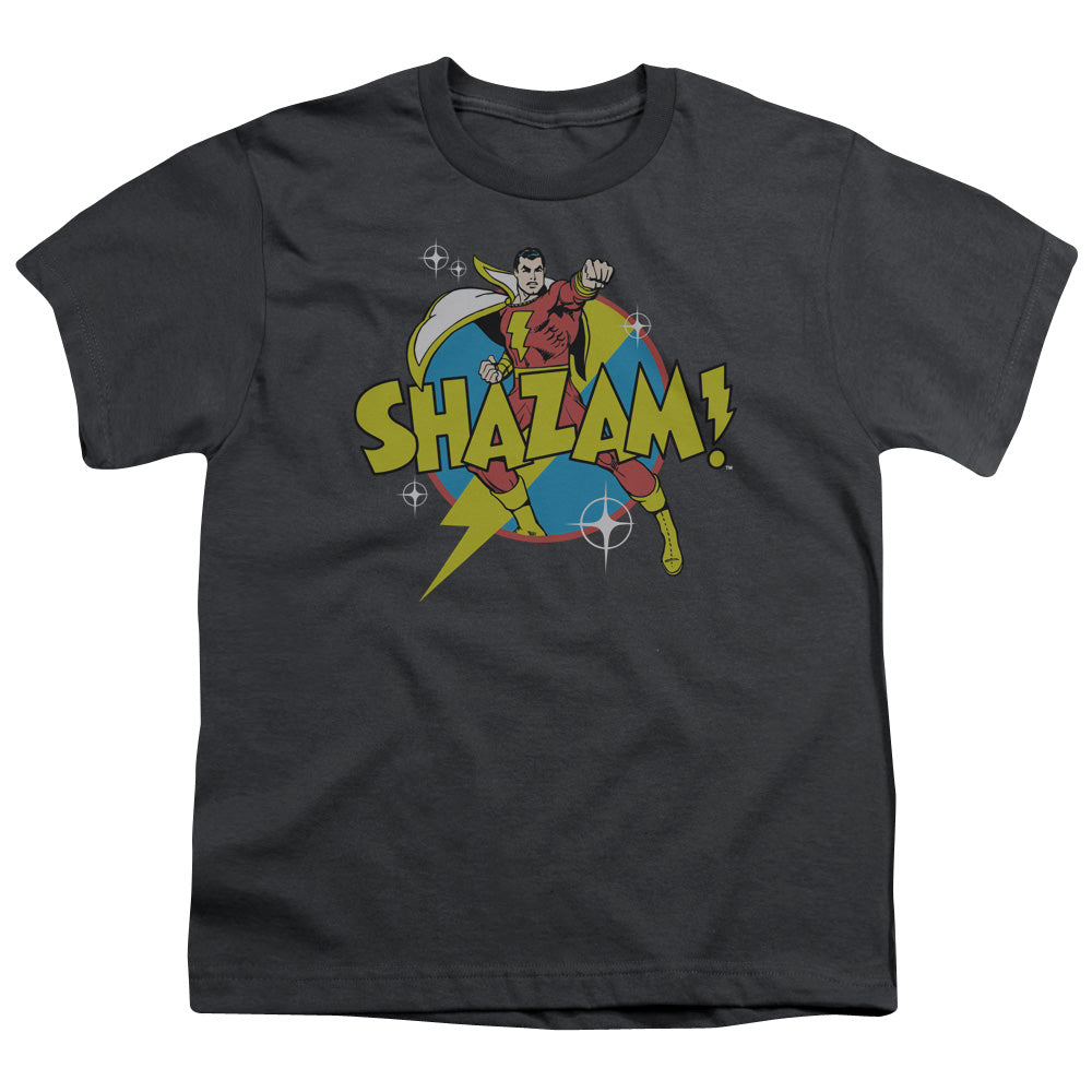 Dc Shazam Power Bolt Licensed Kid's T-Shirt (Ages 4-7) XS-XL